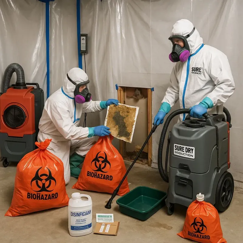 Contaminated Water Handling Protocols process in Broxton, GA